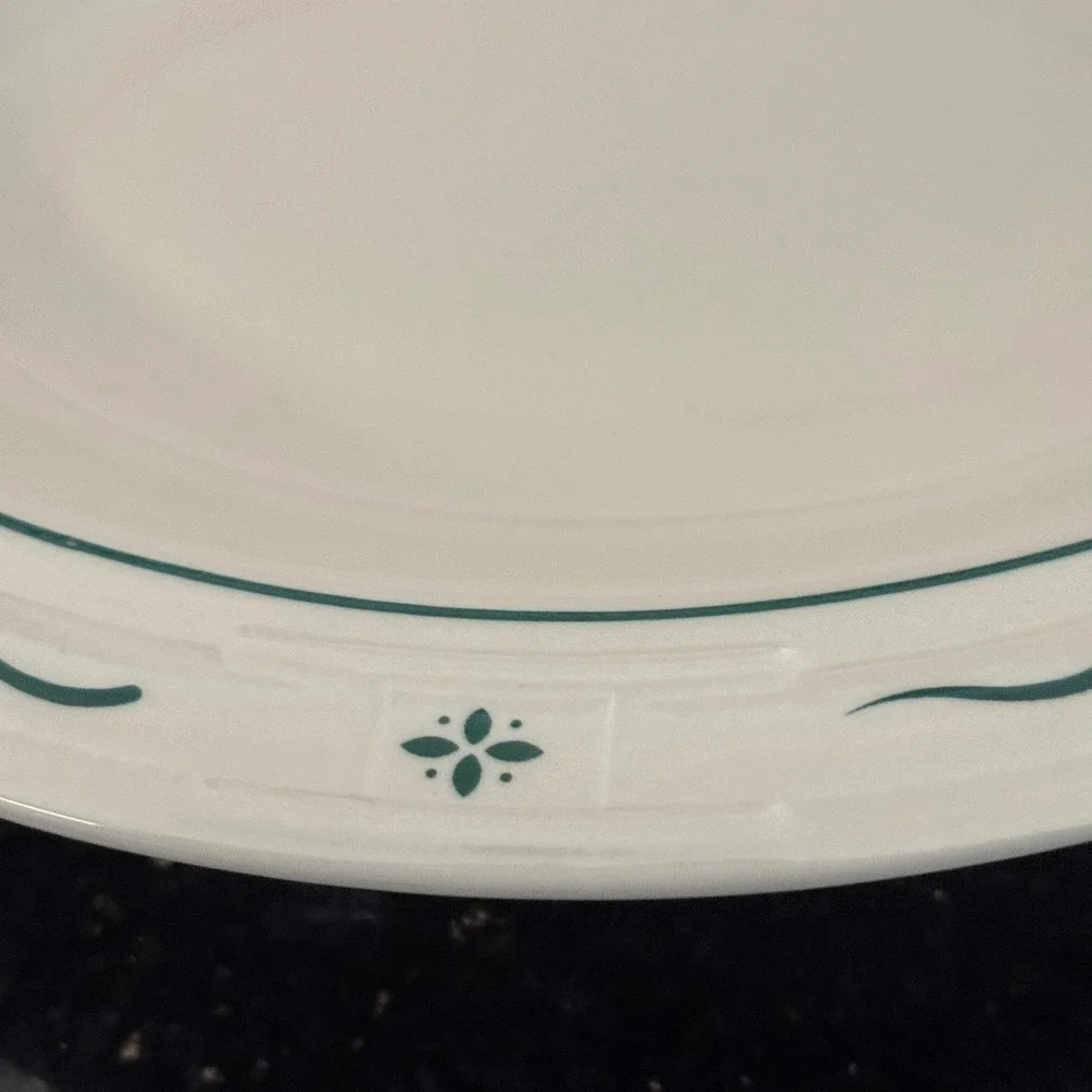 Longaberger Pottery‎ Woven Traditions Oval Serving Bowl Oven Safe